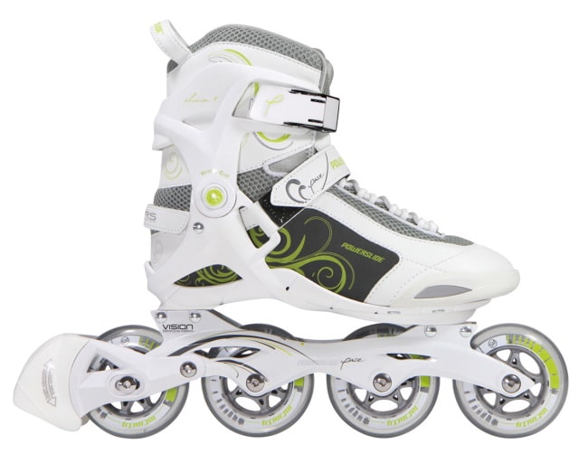 Powerslide Phuzion 1 pure white/green 2011 (en)