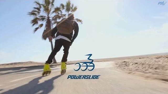 Venice Beach Triskating &#8211; Powerslide Imperial Megacruiser 125