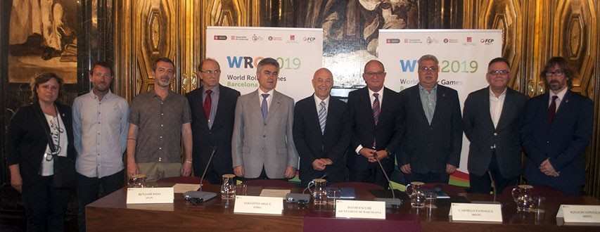 The FIRS and Barcelona ratify the organization agreement for the 2019 Roller Games