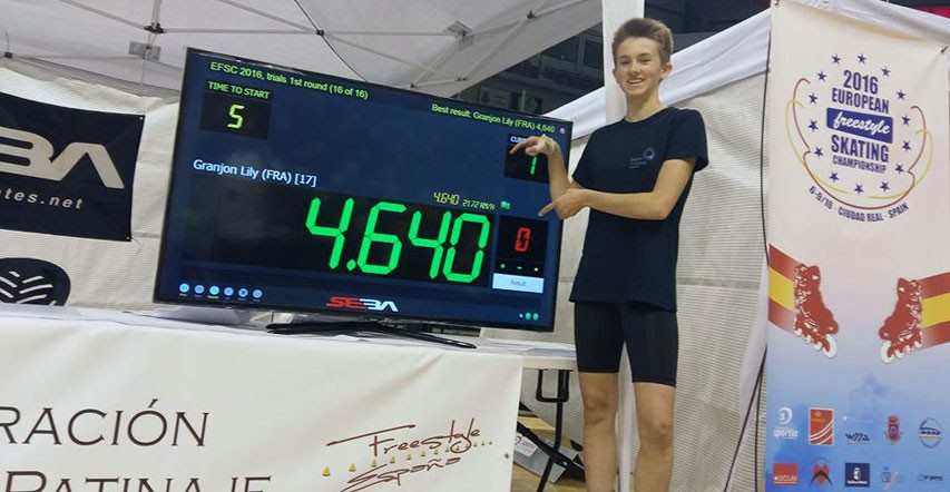New Women&#8217;s World Record in Speed Slalom for Lily Granjon
