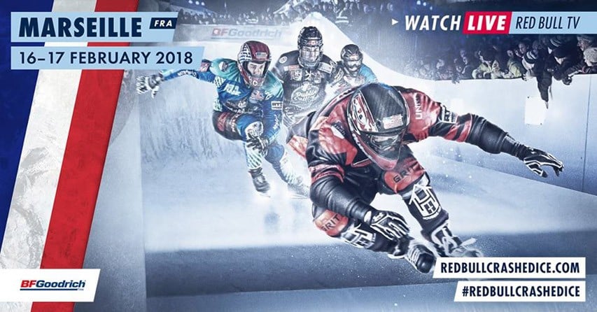 2018 Redbull Crashed Ice in Marseille, France