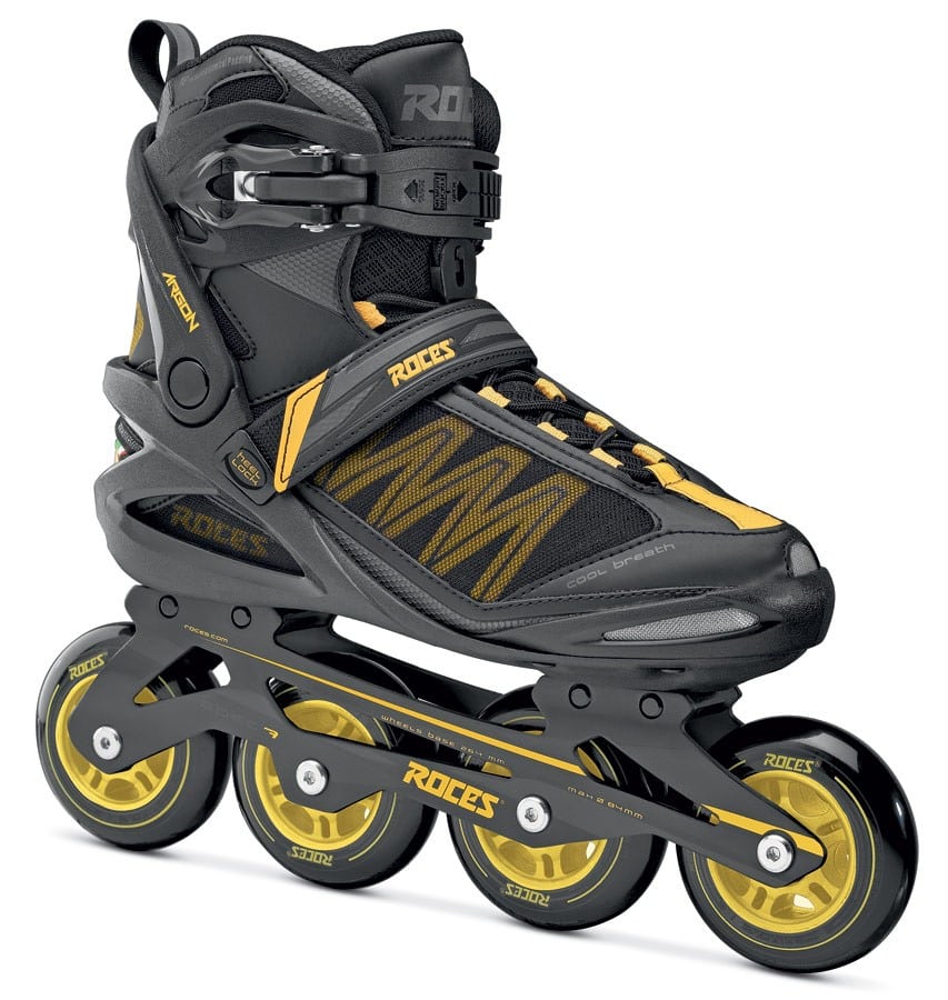 Roces Argon black/yellow 2018 (en)