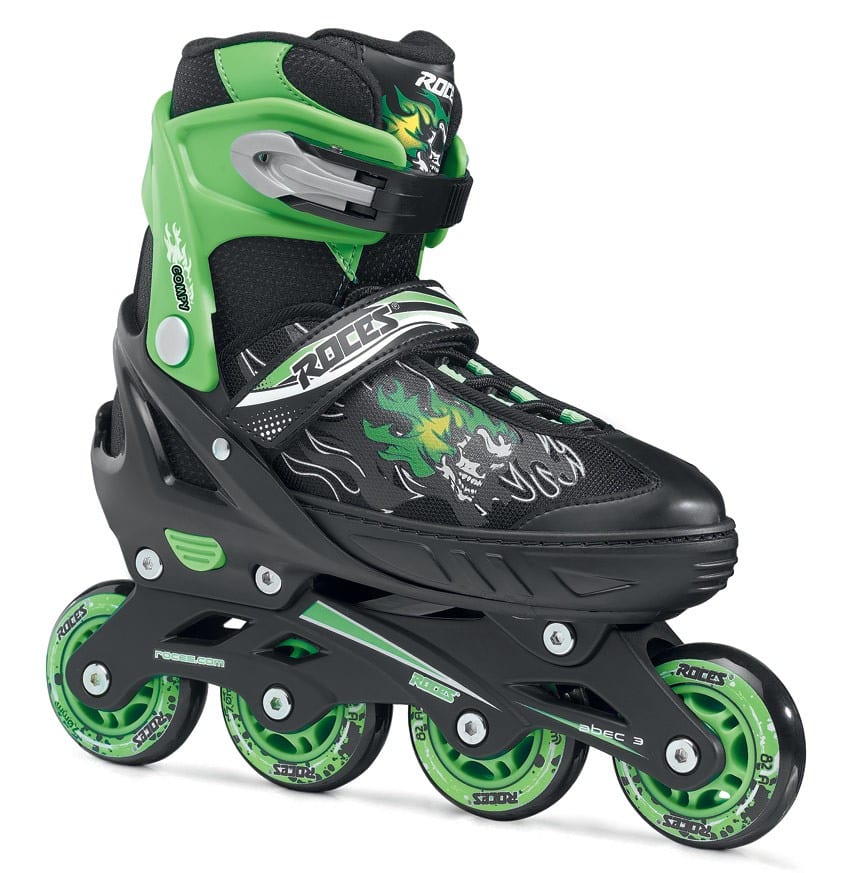 Roces Compy 6.0 black/green Boy 2020 (en)