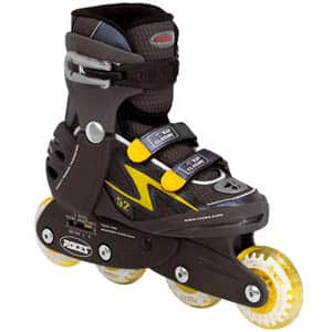 Roces Flash 1.0 grey/yellow velcro 2006 (en)