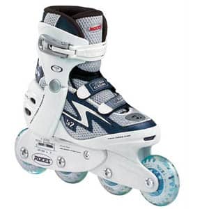 Roces Flash 1.0 white/blue velcro 2006 (en)