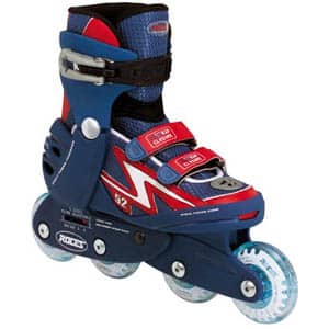 Roces Flash 1.0 velcros bleu &#8211; rouge 2005 (en)