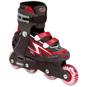Roces Flash 1.0 velcros gris &#8211; rouge 2005 (en)