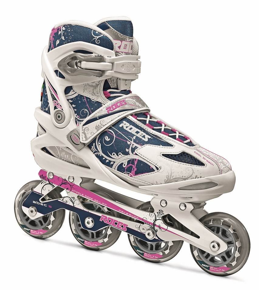 Roces Flos white/blue/pink 2014 (en)