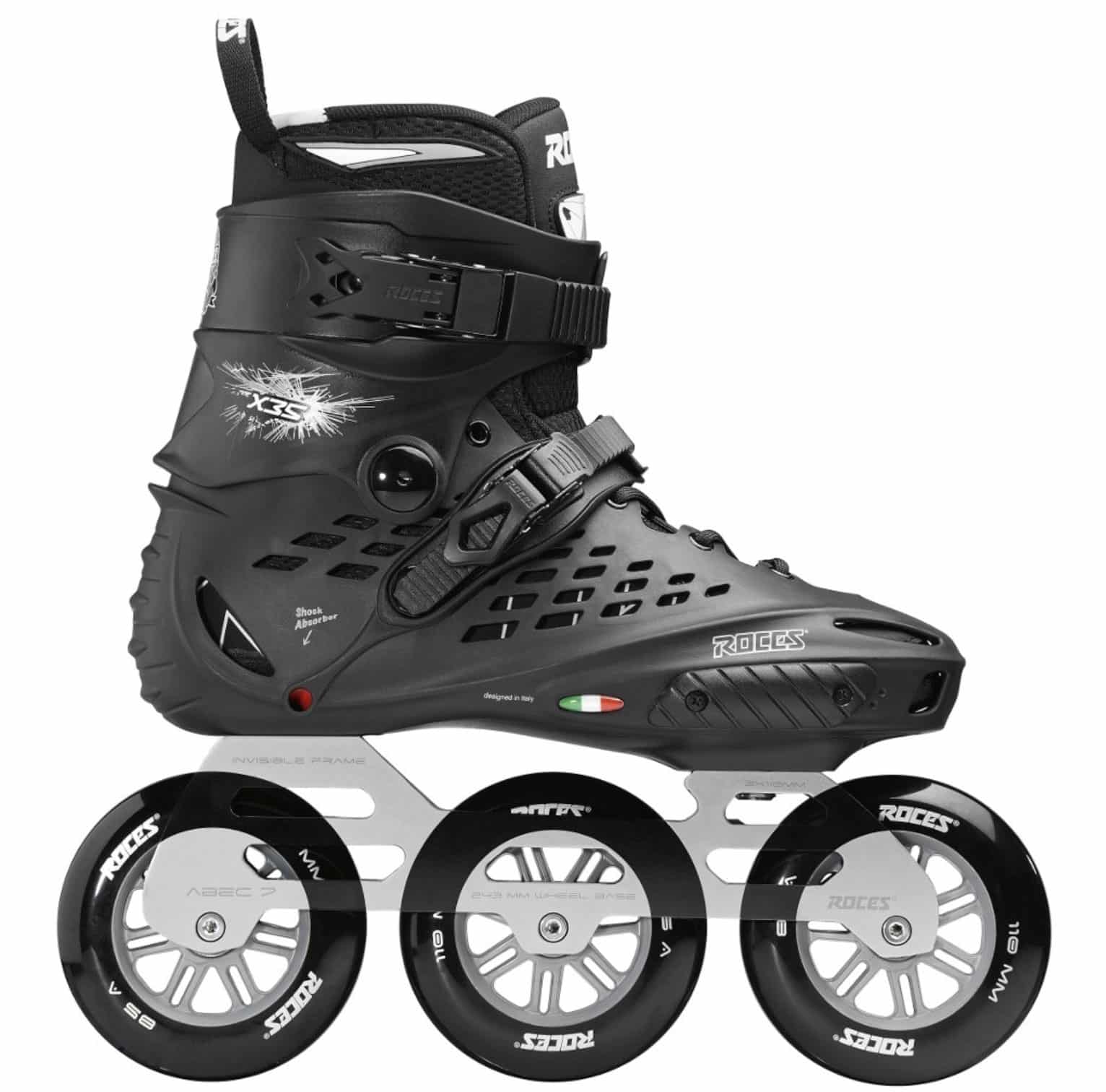 Roces X35 3×110 TIF Black Silver 2020 (en)