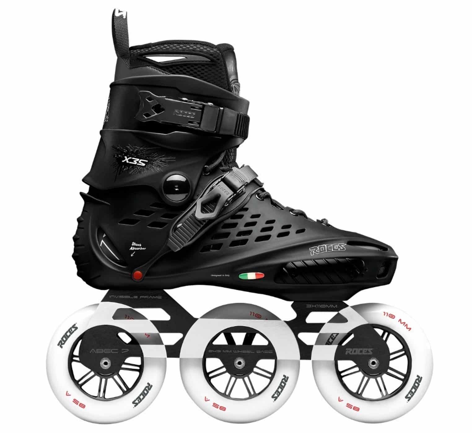 Roces X35 3&#215;110 TIF Black White 2020 (en)