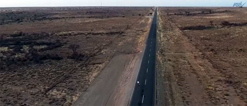 Desert Triskating &#8211; Powerslide Inline Skates 3&#215;125 in Namibia