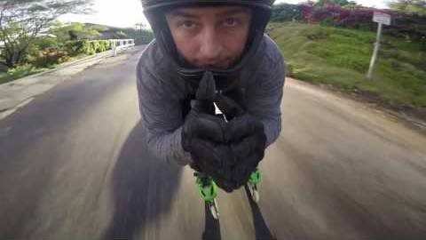 Inline downhill session with Gabe Holm in California (USA)