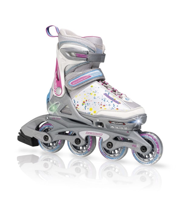 Rollerblade Spitfire Flash G (blanc/rose) 2011 (en)
