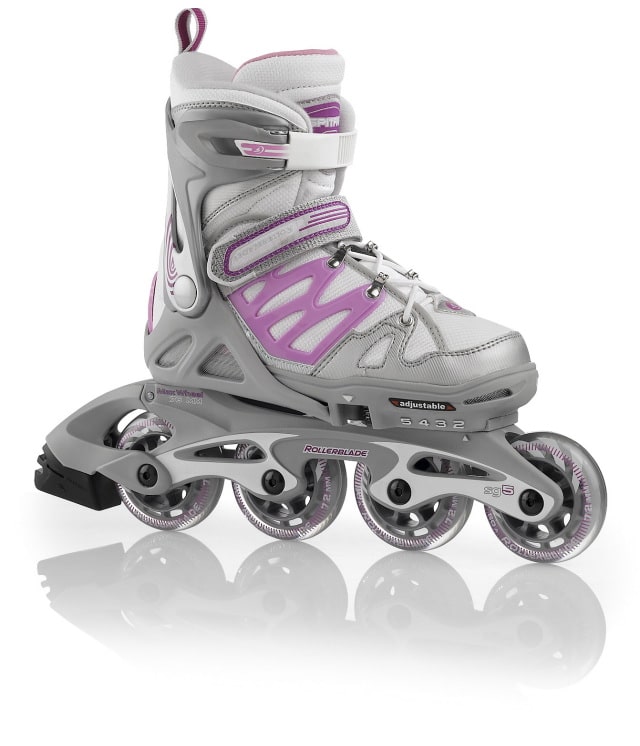 Rollerblade Spitfire G Silver Pink 2010 (en)