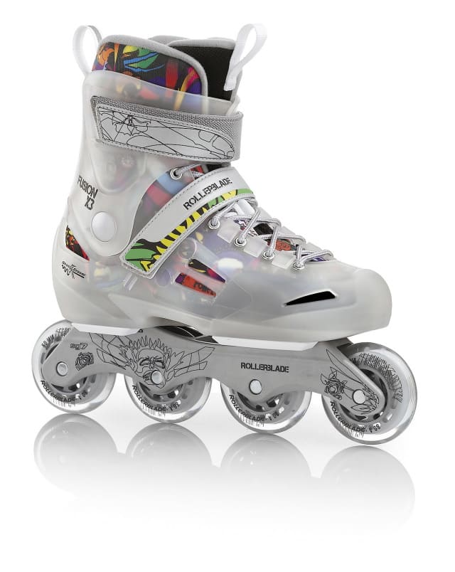 Rollerblade Fusion X3 Silver 2010 (en)