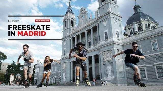 Rollerblade freeskate in Madrid (Spain)