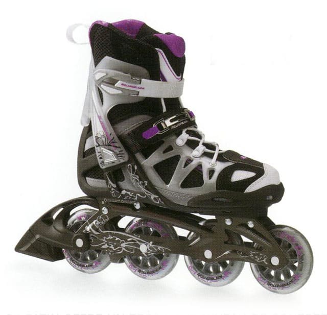 Rollerblade Sugar Free Saint-Tropez Noir Lilas 2008 (en)