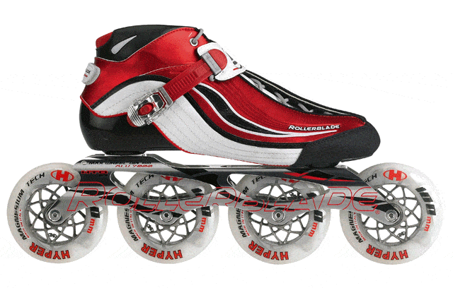 Rollerblade RaceMachine Rouge 2008 (en)