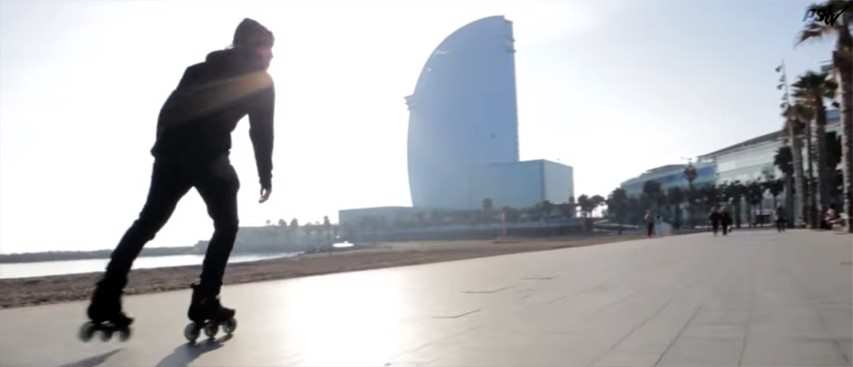 Freeride Session in Barcelona with Sam Crofts and Nick Lomax
