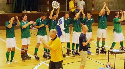 Samo Bajec, European Roller Soccer Champion