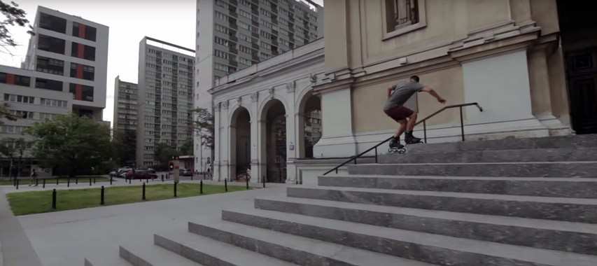 Freeride session with Eryk Muszy?ski in Warsaw, Poland