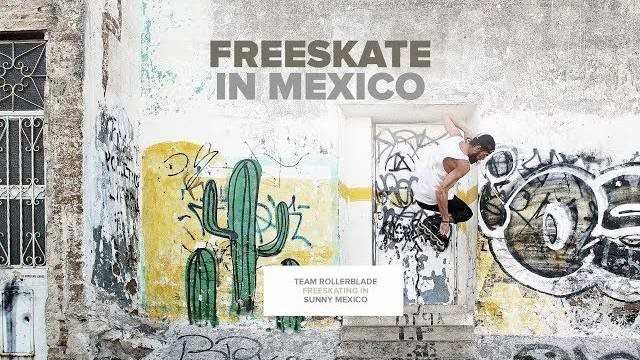 Freeskate session in Mexico with Rollerblade team