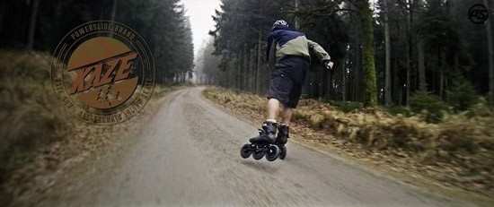 Off Road Skating in the Bavarian Mountains With Flo Genser (Powerslide)