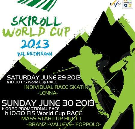 Second race of the Rollerski World Cup in Val Brembana (Italy)