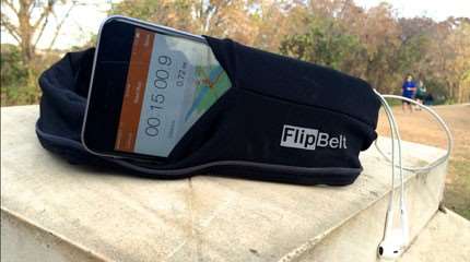 Testing the FlipBelt sports belt