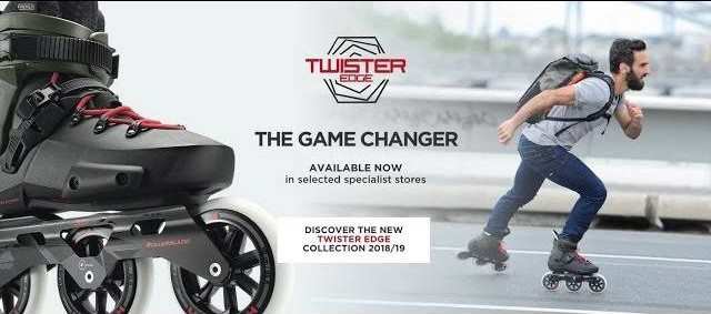 Rollerblade Twister Edge 2018: the game changer