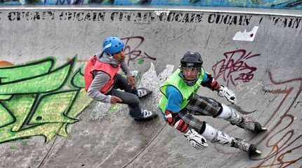 1st Event of the World Skate Cross Series 2012 &#8211; Sankt Wendel. Germany